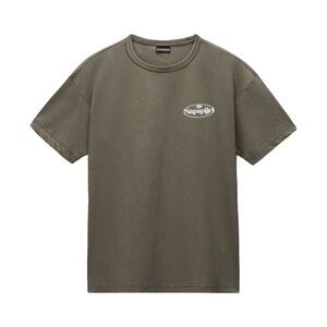 Napapijri Mens Graphic T-Shirt / Green